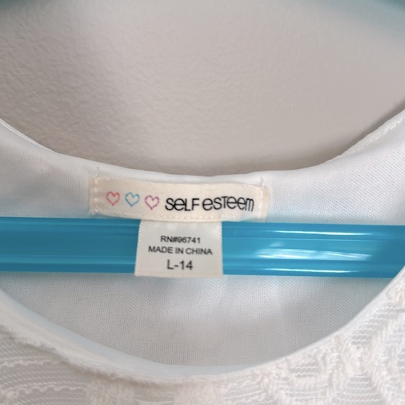 Girls sleeveless lacey top - Picture 4 of 6